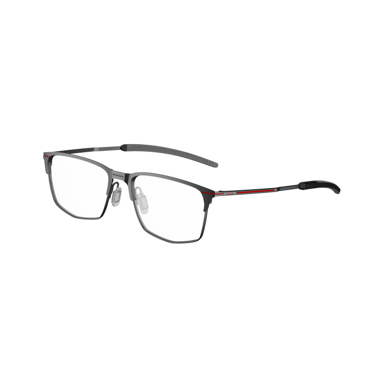 Bolle Covel 01 Eyeglasses Black Red Matte 55 Heavyglare
